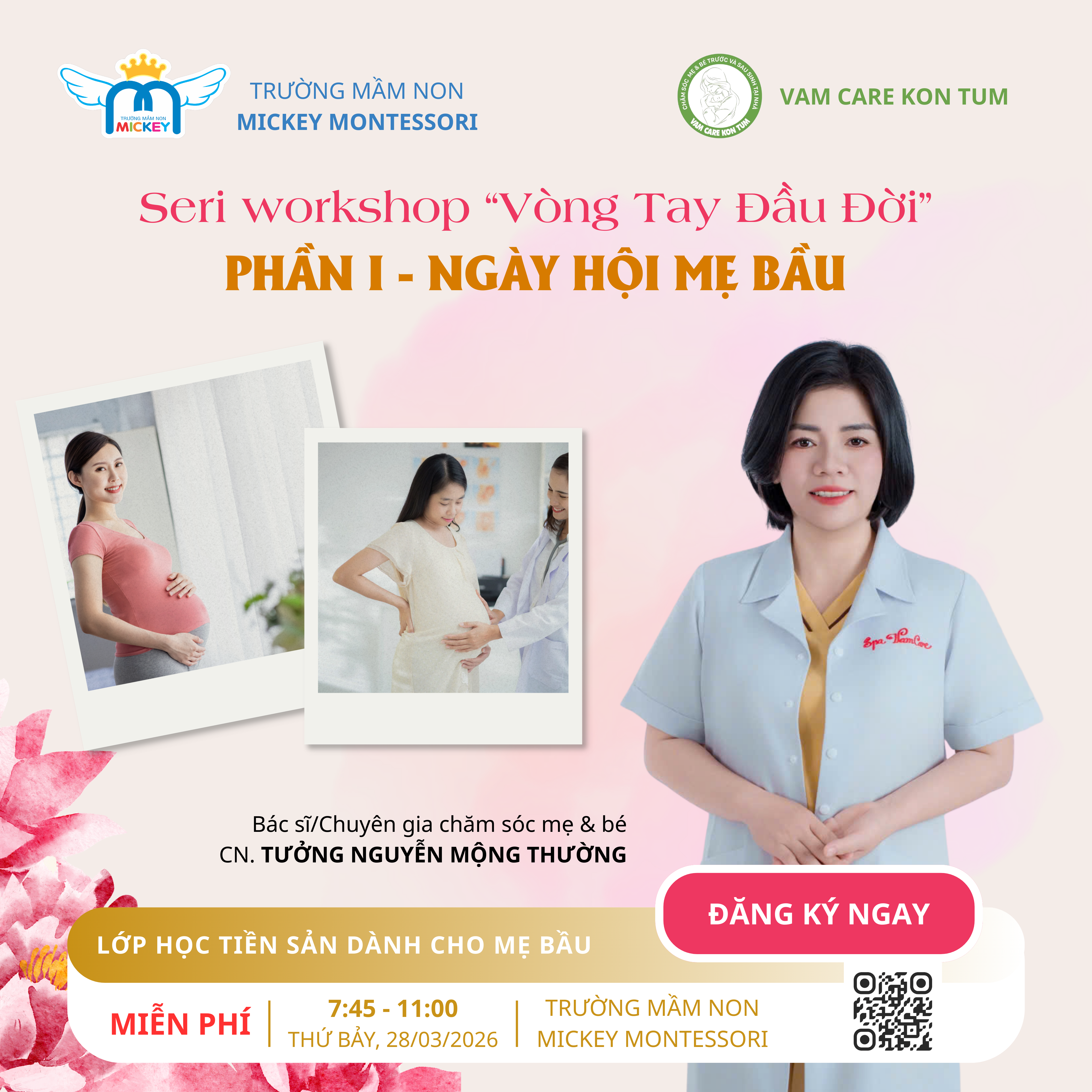 vòng tay đầu đời - ngày hội mẹ bầu